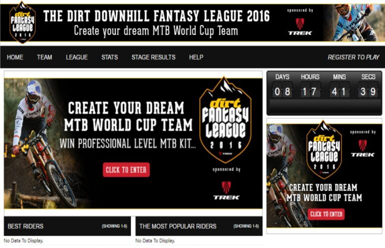 Create Your Dream Mtb World Cup Team