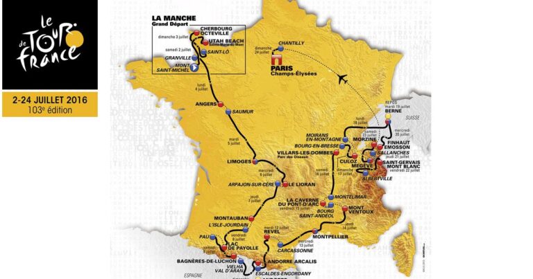 How to track riders at the 2016 Tour De France