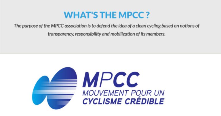 If teams are not doping you have to wonder why they do not join the Movement for Credible Cycling?