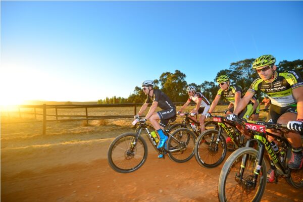 Follow the pros cyclists at the Tankwa Trek