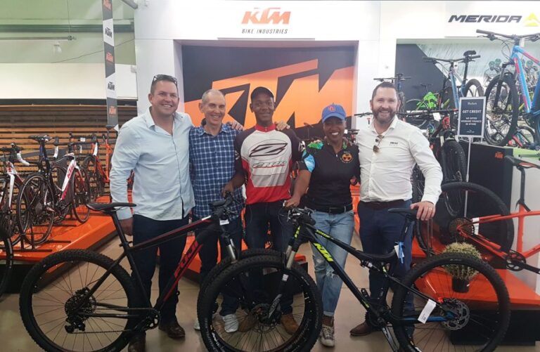THE HOLLARD JUMA GIVES SOWETO ROCKS FRESH WHEELS mtbapp