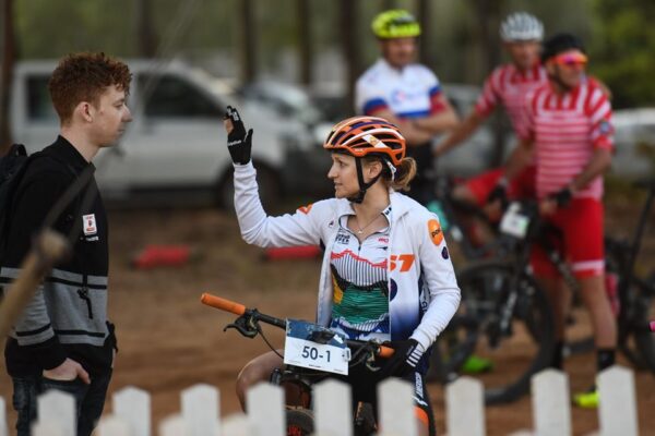 South African rider Mariske Strauss is recovering from Covid-19 Mariske Strauss