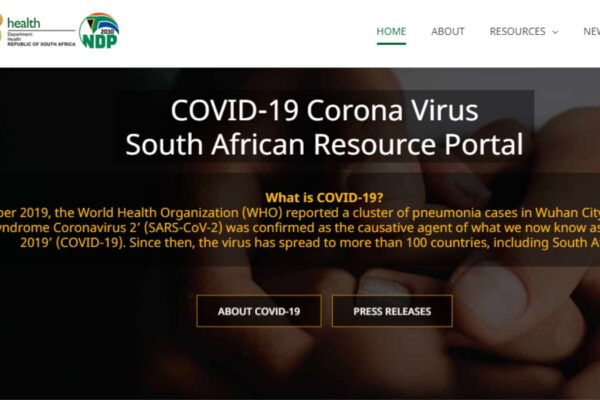Government SaCoronavirus Portal coronavirus SA
