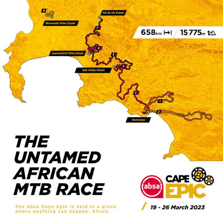 The 2023 Absa Cape Epic Route – where Africa’s Majesty Beckons