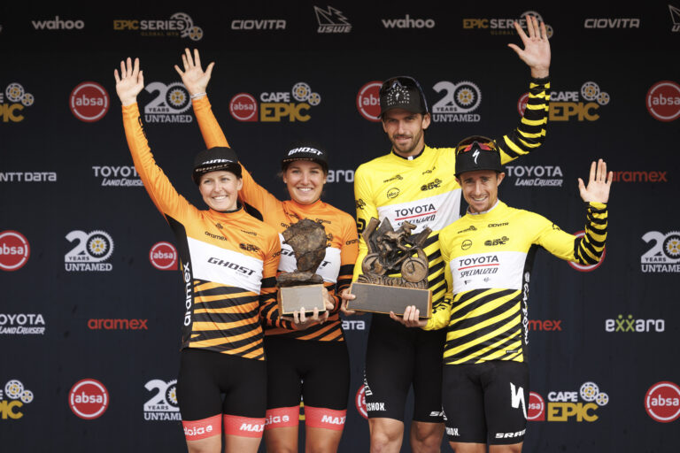 Toyota-Specialized-NinetyOne win Asba Cape Epic, debutants GHOST Factory Racing win Aramex Women’s Category