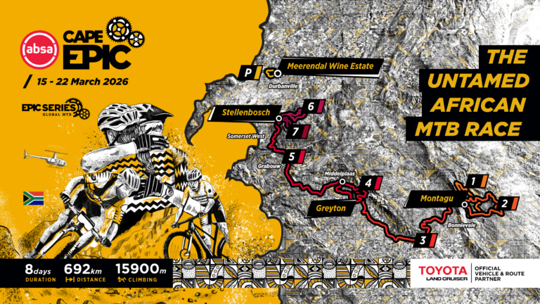 Brutal. Beautiful. Untamed. The 2026 Absa Cape Epic Route Revealed