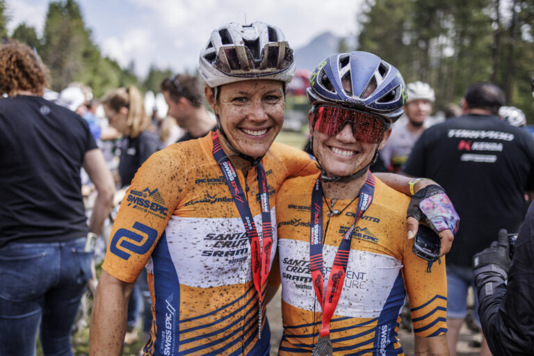 Celebrations on the Final Stage of the SPAR Swiss Epic